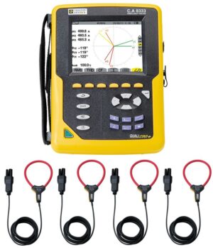 CA8331 & CA8333 3-vaihe energia-analysaattorit