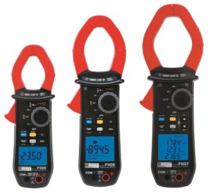 F205, F407 & F607 Monitoimipihtimittarit AC/DC loggeritoiminnolla