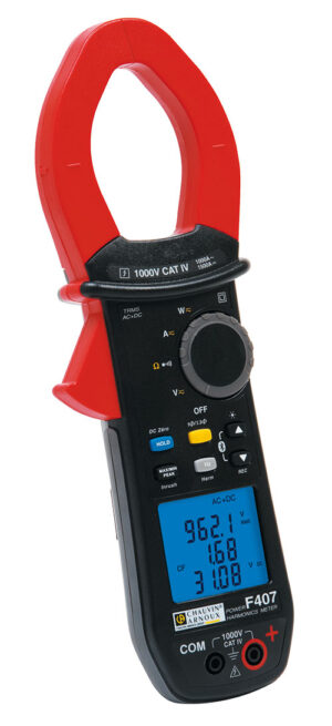 F205, F407 & F607 Multifunktionstänger AC/DC med logger