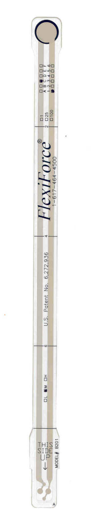 Tekscan Flexiforce givare för ELF