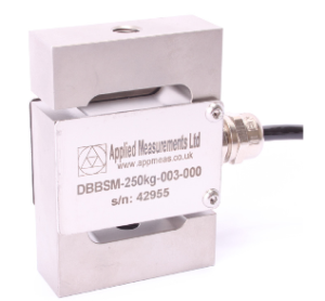 DBBSM S-lastcell med maxkapaciteter från 10 N - 2500 N