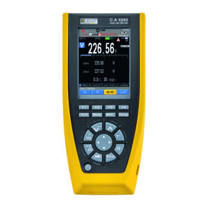 CA5292 & CA5293 ASYC IV yleismittarit graafisella värinäytöllä ja loggeritoiminnolla